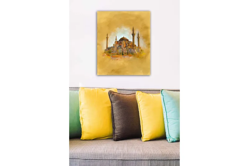 Dekorativ Canvastavla 50x70 cm, Flerfärgad