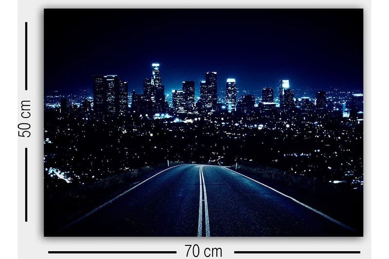 Dekorativ Canvastavla 50x70 cm - Flerfärgad - Inredning - Tavlor & posters - Canvastavla