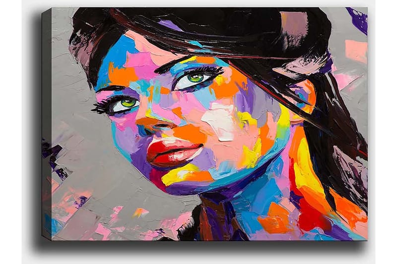 Dekorativ Canvastavla 50x70 cm - Flerfärgad - Inredning - Tavlor & posters - Canvastavla