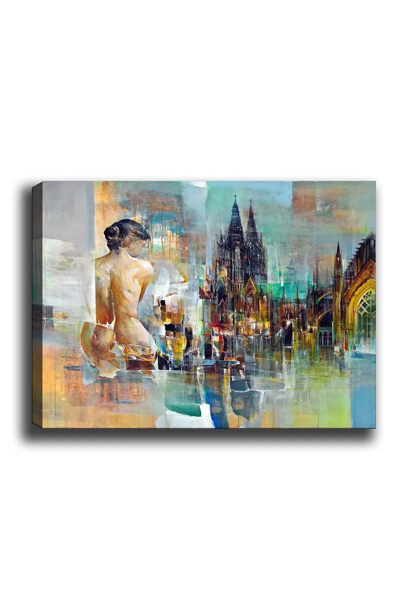 Dekorativ Canvastavla 50x70 cm, Flerfärgad