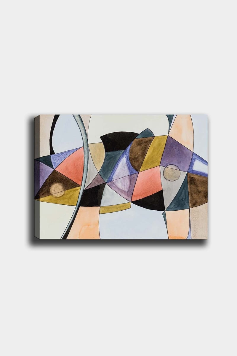 Dekorativ Canvastavla 50x70 cm, Flerfärgad