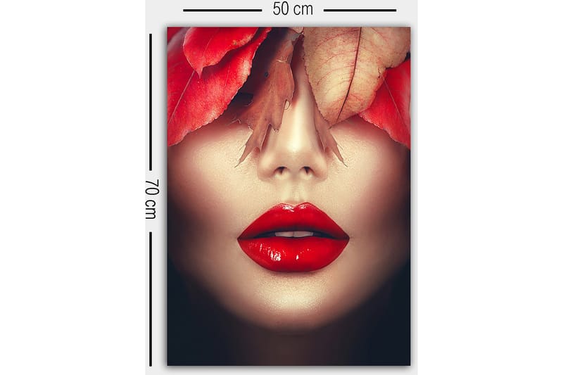 Dekorativ Canvastavla 50x70 cm - Flerfärgad - Inredning - Tavlor & posters - Canvastavla