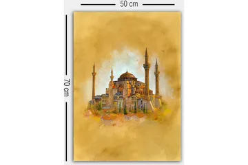 Dekorativ Canvastavla 50x70 cm - Flerfärgad - Inredning - Tavlor & posters - Canvastavla