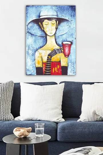 Dekorativ Canvastavla 50x70 cm - Flerfärgad - Inredning - Tavlor & posters - Canvastavla