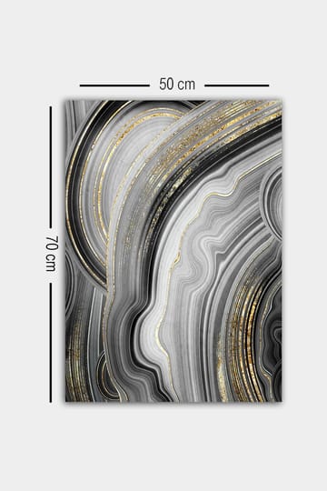 Dekorativ Canvastavla 50x70 cm - Flerfärgad - Inredning - Tavlor & posters - Canvastavla