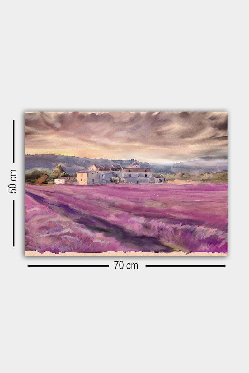 Dekorativ Canvastavla 50x70 cm - Flerfärgad - Inredning - Tavlor & posters - Canvastavla