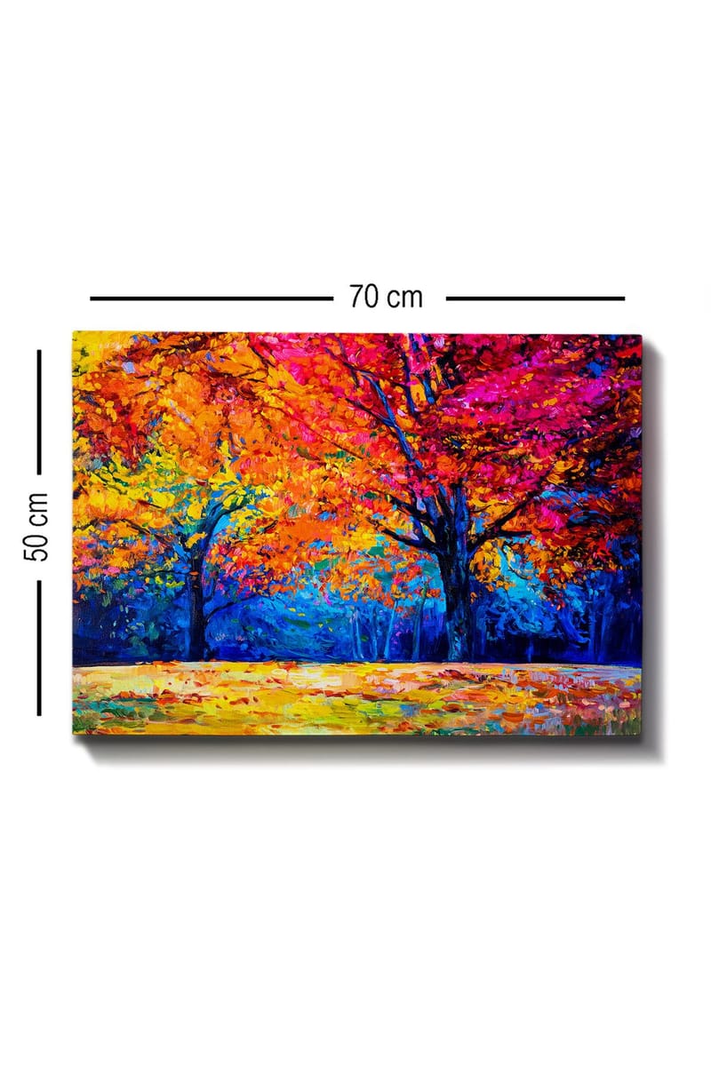 Dekorativ Canvastavla 50x70 cm - Flerfärgad - Inredning - Tavlor & posters - Canvastavla