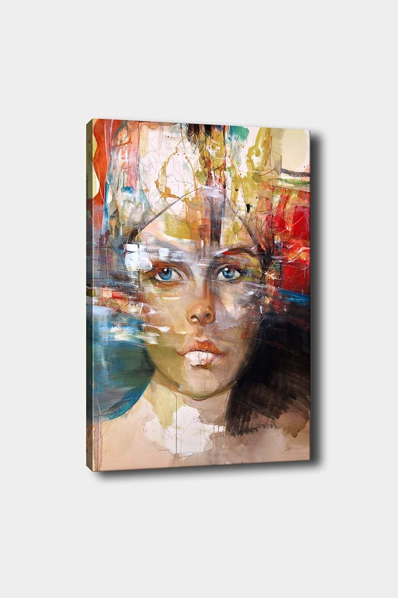 Dekorativ Canvastavla 50x70 cm, Flerfärgad