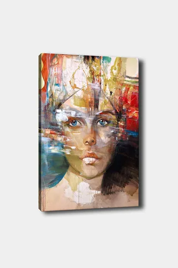 Dekorativ Canvastavla 50x70 cm - Flerfärgad - Inredning - Tavlor & posters - Canvastavla