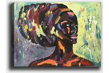 Dekorativ Canvastavla 50x70 cm - Flerfärgad - Inredning - Tavlor & posters - Canvastavla