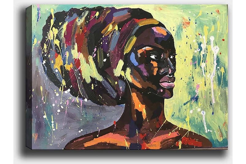 Dekorativ Canvastavla 50x70 cm - Flerfärgad - Inredning - Tavlor & posters - Canvastavla