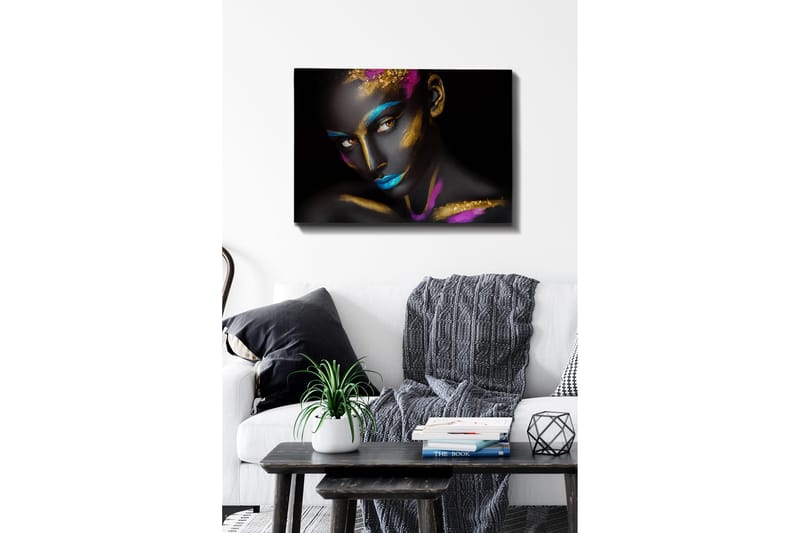 Dekorativ Canvastavla 50x70 cm, Flerfärgad