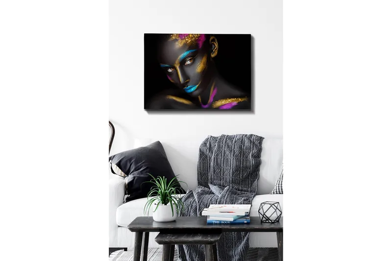 Dekorativ Canvastavla 50x70 cm, Flerfärgad