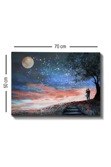 Dekorativ Canvastavla 50x70 cm - Flerfärgad - Inredning - Tavlor & posters - Canvastavla