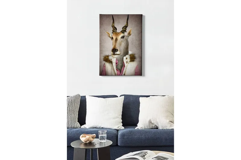 Dekorativ Canvastavla 50x70 cm, Flerfärgad