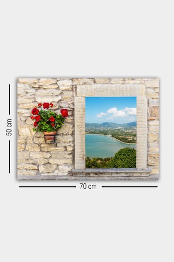 Dekorativ Canvastavla 50x70 cm - Flerfärgad - Inredning - Tavlor & posters - Canvastavla