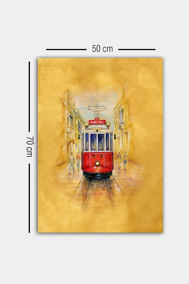 Dekorativ Canvastavla 50x70 cm - Flerfärgad - Inredning - Tavlor & posters - Canvastavla