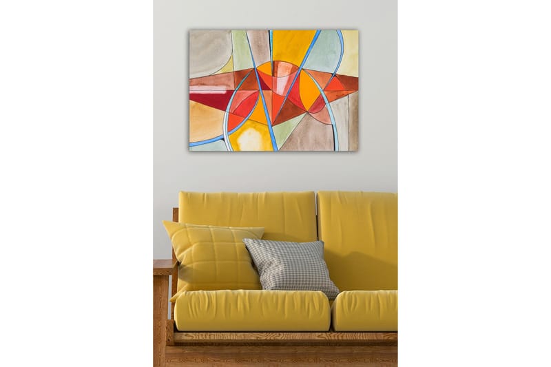 Dekorativ Canvastavla 50x70 cm, Flerfärgad