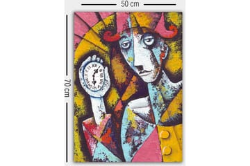 Dekorativ Canvastavla 50x70 cm - Flerfärgad - Inredning - Tavlor & posters - Canvastavla