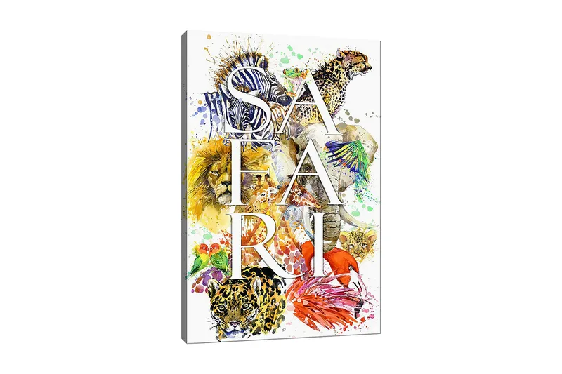 Dekorativ Canvastavla 50x70 cm, Flerfärgad