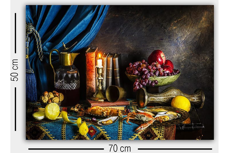 Dekorativ Canvastavla 50x70 cm - Flerfärgad - Inredning - Tavlor & posters - Canvastavla