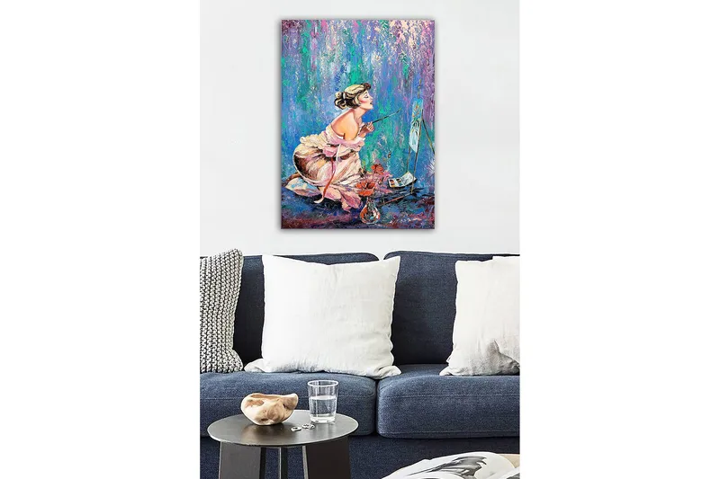 Dekorativ Canvastavla 50x70 cm - Flerfärgad - Inredning - Tavlor & posters - Canvastavla