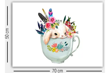 Dekorativ Canvastavla 50x70 cm - Flerfärgad - Inredning - Tavlor & posters - Canvastavla