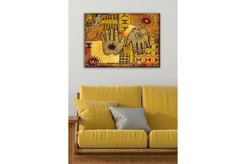 Dekorativ Canvastavla 50x70 cm - Flerfärgad - Inredning - Tavlor & posters - Canvastavla