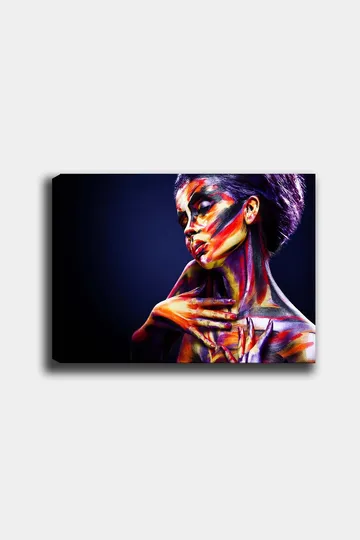Dekorativ Canvastavla 50x70 cm - Flerfärgad - Inredning - Tavlor & posters - Canvastavla