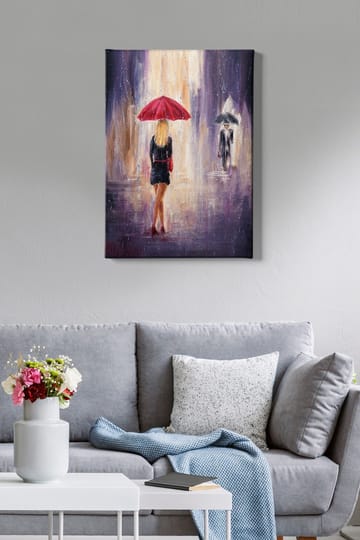 Dekorativ Canvastavla 50x70 cm - Flerfärgad - Inredning - Tavlor & posters - Canvastavla