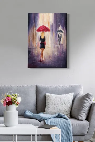 Dekorativ Canvastavla 50x70 cm - Flerfärgad - Inredning - Tavlor & posters - Canvastavla