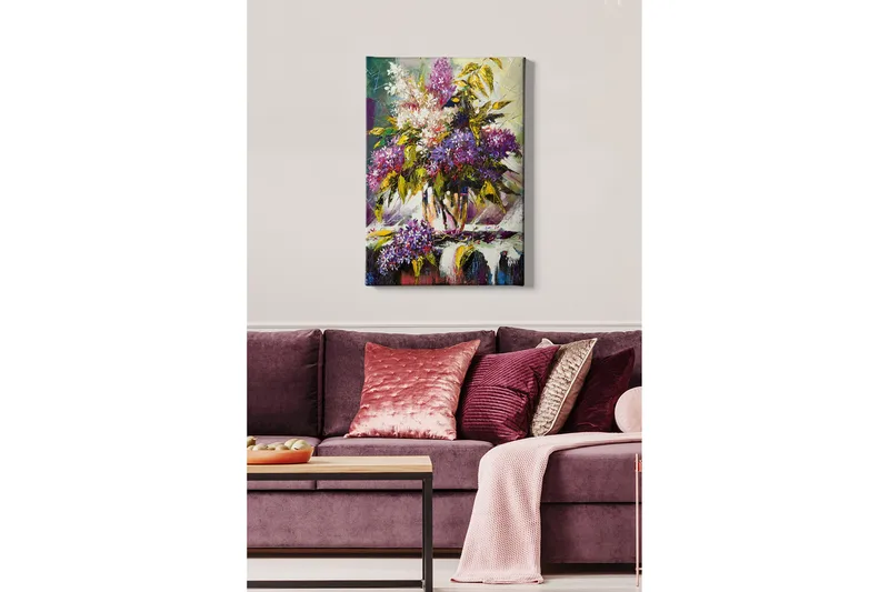 Dekorativ Canvastavla 50x70 cm - Flerfärgad - Inredning - Tavlor & posters - Canvastavla