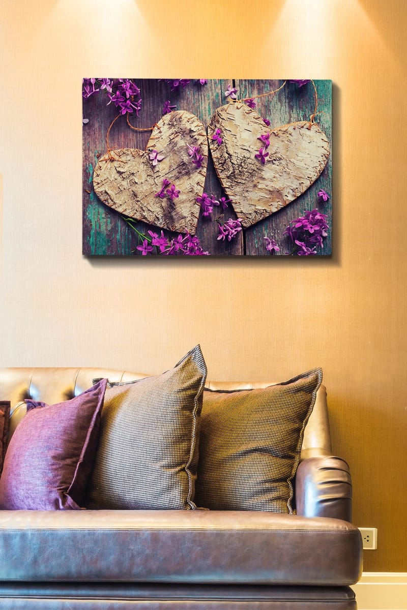 Dekorativ Canvastavla 50x70 cm - Flerfärgad - Inredning - Tavlor & posters - Canvastavla