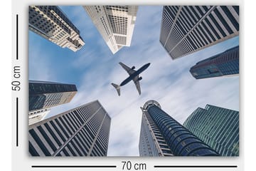 Dekorativ Canvastavla 50x70 cm - Flerfärgad - Inredning - Tavlor & posters - Canvastavla