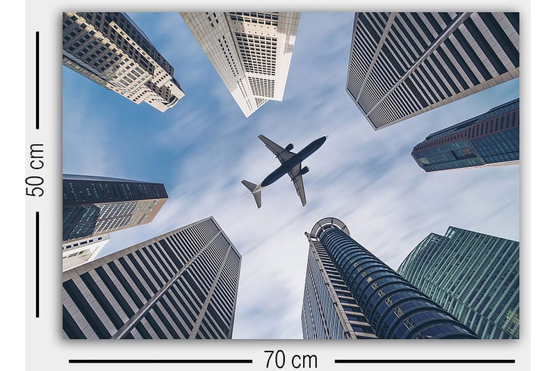 Dekorativ Canvastavla 50x70 cm - Flerfärgad - Inredning - Tavlor & posters - Canvastavla