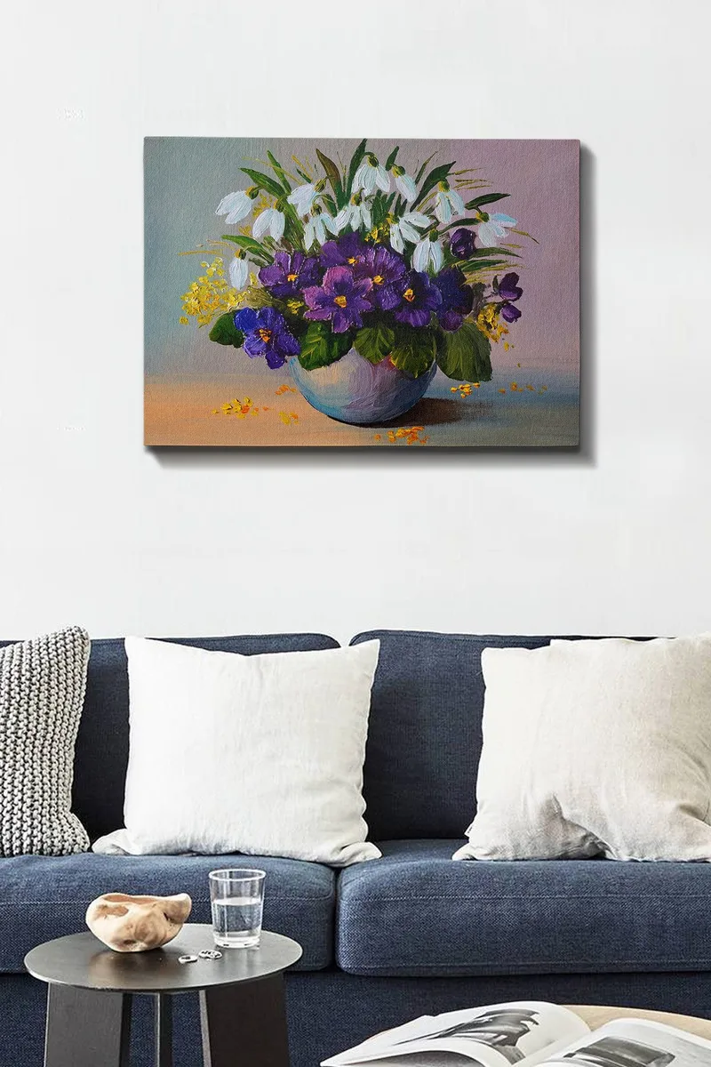 Dekorativ Canvastavla 50x70 cm - Flerfärgad - Inredning - Tavlor & posters - Canvastavla