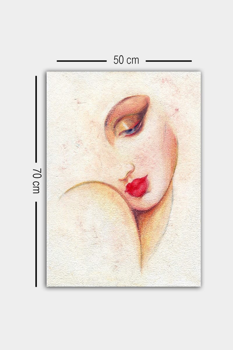 Dekorativ Canvastavla 50x70 cm - Flerfärgad - Inredning - Tavlor & posters - Canvastavla