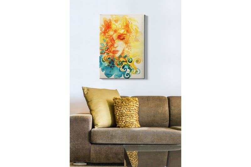 Dekorativ Canvastavla 50x70 cm, Flerfärgad