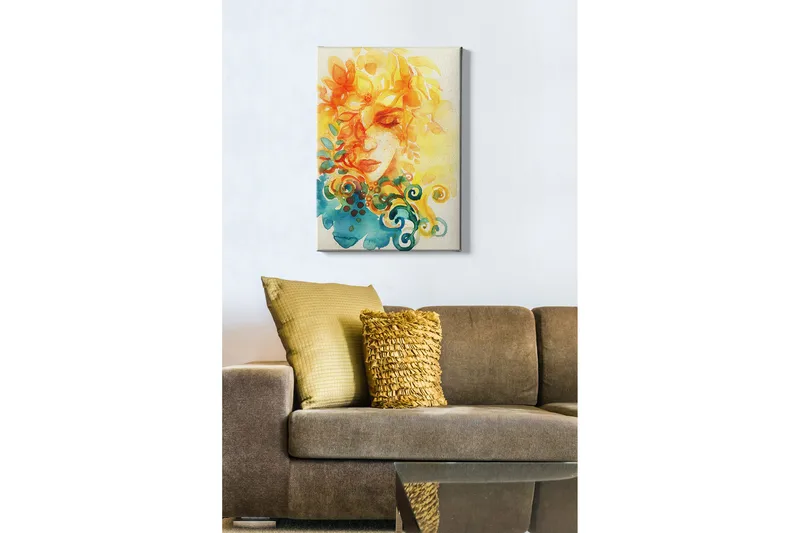 Dekorativ Canvastavla 50x70 cm, Flerfärgad