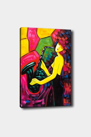 Dekorativ Canvastavla 50x70 cm - Flerfärgad - Inredning - Tavlor & posters - Canvastavla