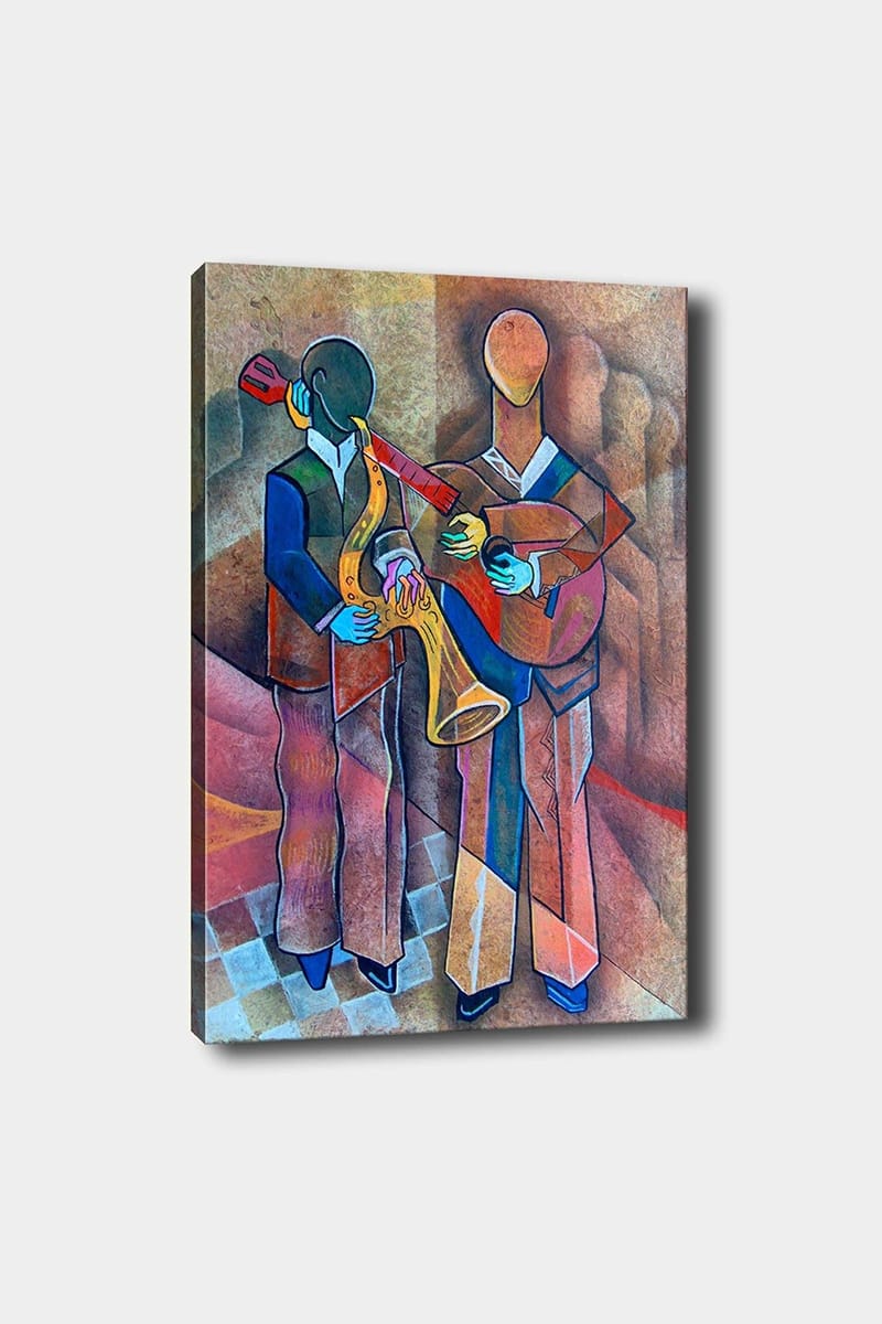 Dekorativ Canvastavla 50x70 cm, Flerfärgad