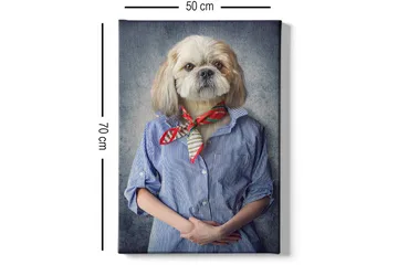 Dekorativ Canvastavla 50x70 cm - Flerfärgad - Inredning - Tavlor & posters - Canvastavla