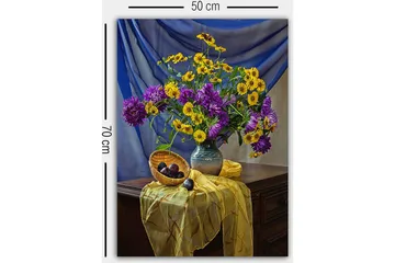 Dekorativ Canvastavla 50x70 cm - Flerfärgad - Inredning - Tavlor & posters - Canvastavla