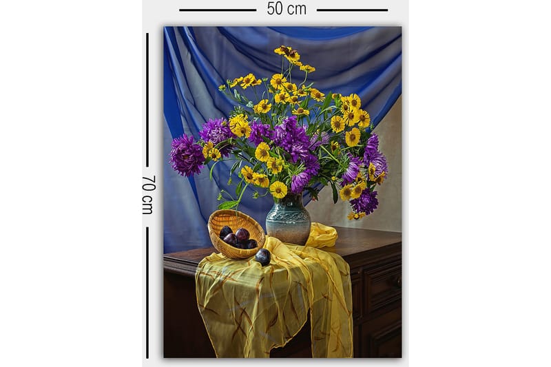 Dekorativ Canvastavla 50x70 cm - Flerfärgad - Inredning - Tavlor & posters - Canvastavla