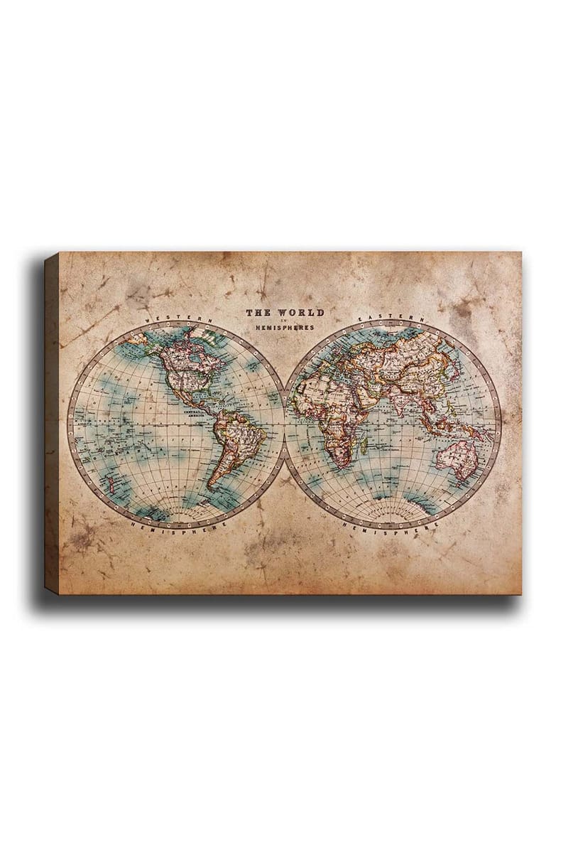 Dekorativ Canvastavla 50x70 cm, Flerfärgad