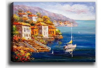 Dekorativ Canvastavla 50x70 cm - Flerfärgad - Inredning - Tavlor & posters - Canvastavla