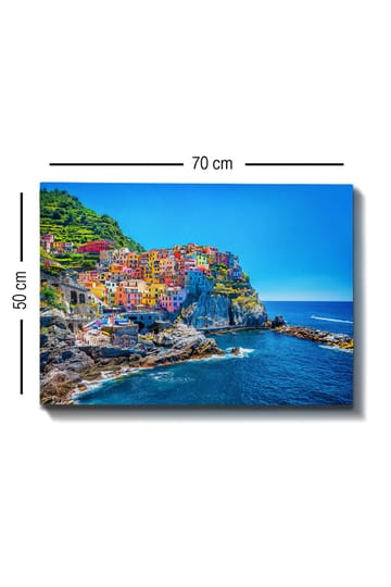 Dekorativ Canvastavla 50x70 cm - Flerfärgad - Inredning - Tavlor & posters - Canvastavla