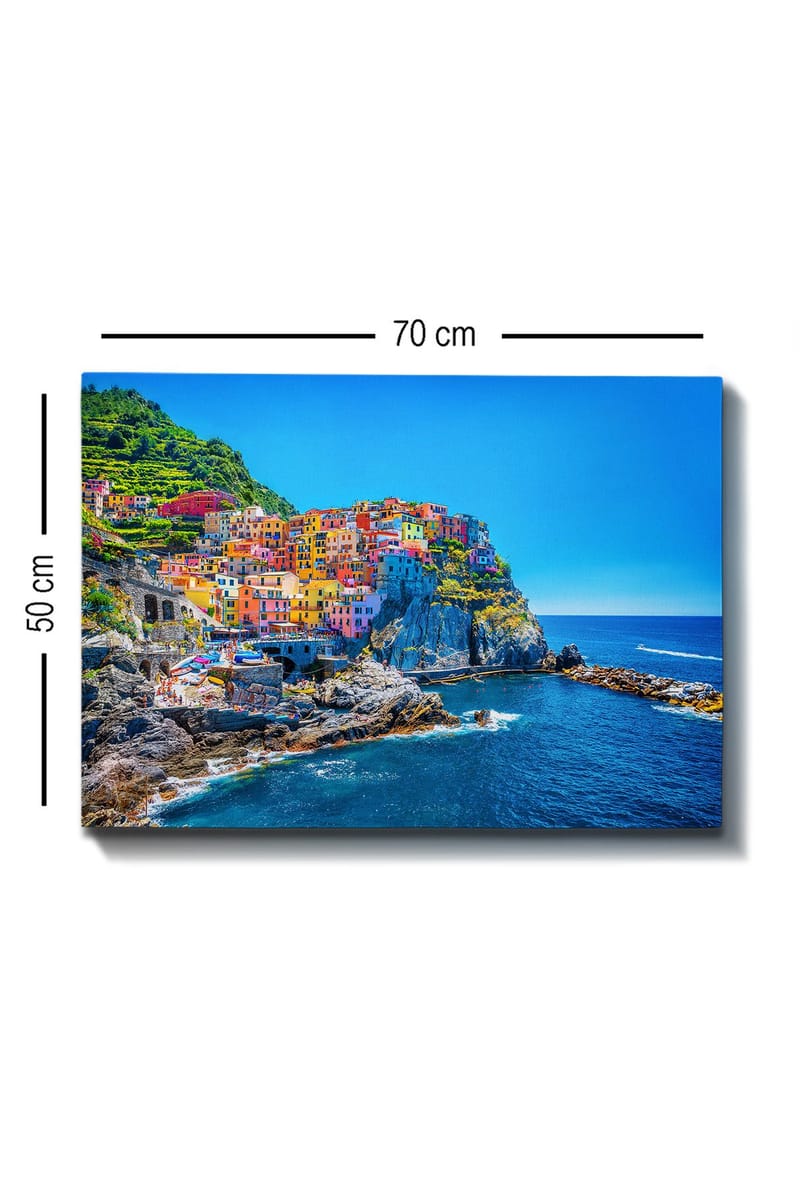 Dekorativ Canvastavla 50x70 cm - Flerfärgad - Inredning - Tavlor & posters - Canvastavla