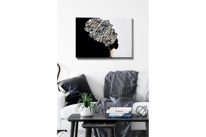 Dekorativ Canvastavla 50x70 cm, Flerfärgad