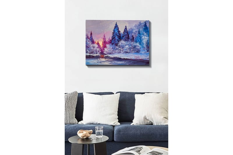 Dekorativ Canvastavla 50x70 cm, Flerfärgad